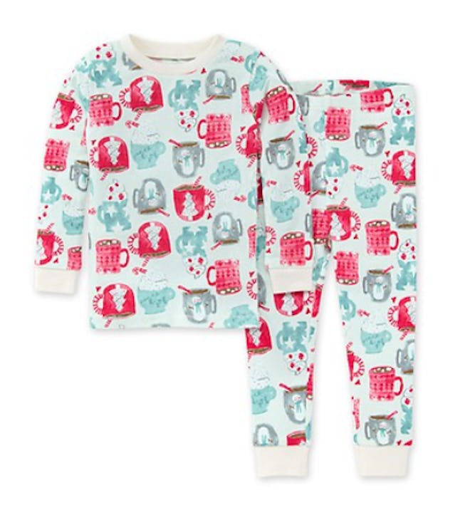 Mugs Of Happiness Holiday Matching Snug Fit Pajamas For Kids