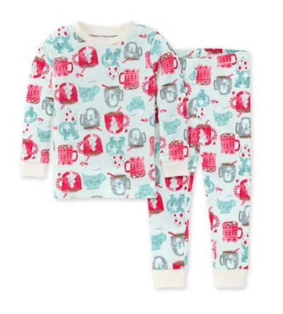 Mugs Of Happiness Holiday Matching Snug Fit Pajamas For Kids