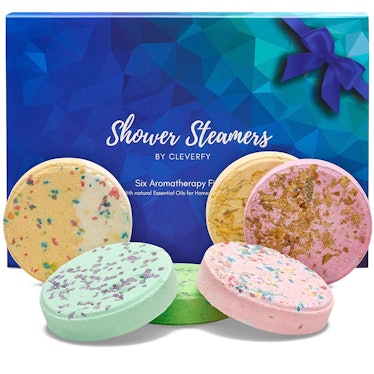 Cleverfy Shower Steamers Aromatherapy - Variety Gift Pack of 6