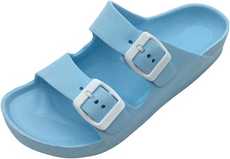 These cute waterproof sandals are great for walking.