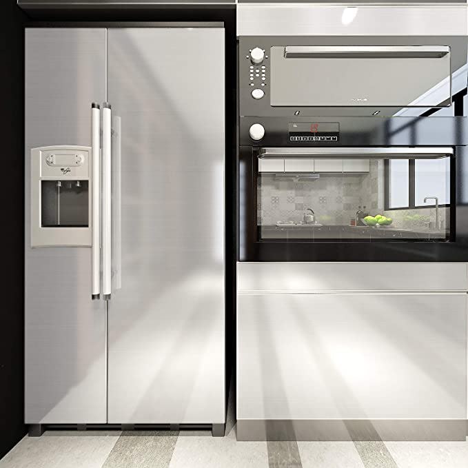 Livelynine Decorative Stainless Steel Peel and Stick Wallpaper