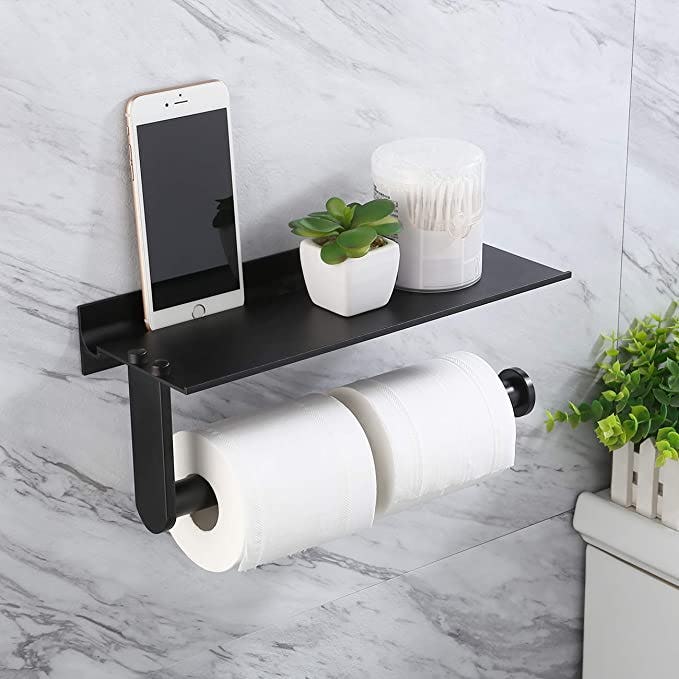 KES Double Toilet Paper Holder