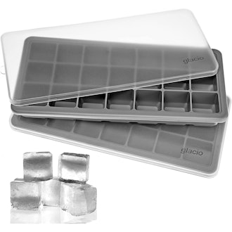 glacio Silicone Ice Cube Trays (Set Of 2)