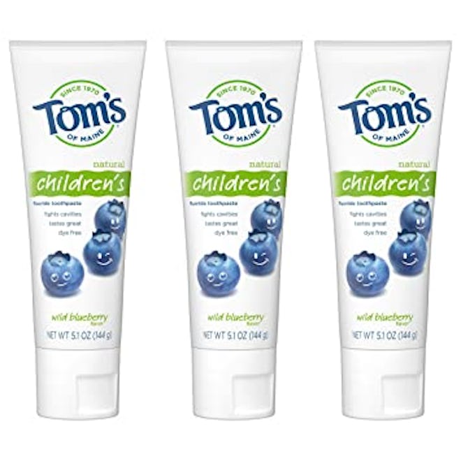 Tom's blueberry toothpaste is one of the best non-mint toothpastes.