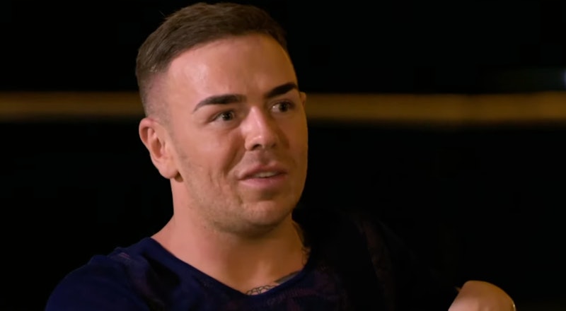 Thomas on 'Married At First Sight UK' 