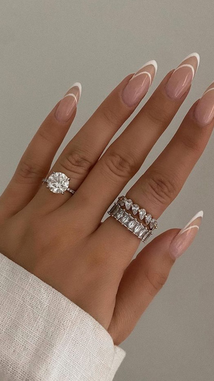 Engagement Nails That Shine, Not Just Shine
