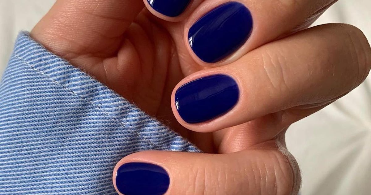 Dark Blue Nails Might Be The Most Versatile Manicure Color Out There