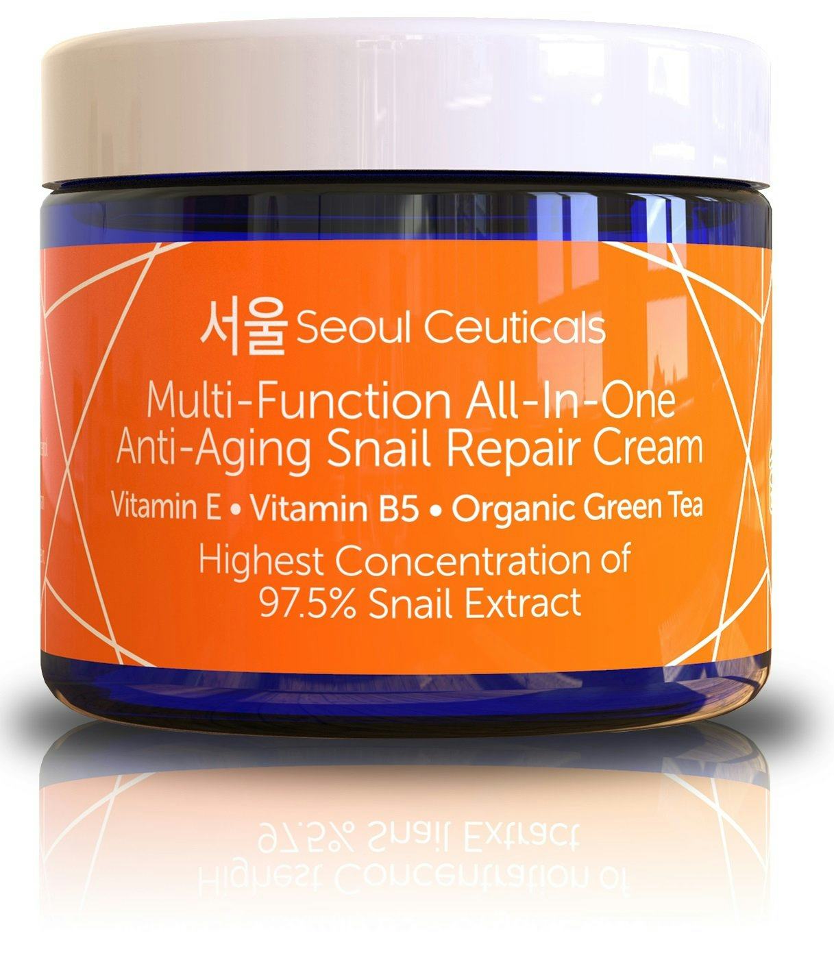 SeoulCeuticals Korean Skin Care Snail Mucin Repair Cream