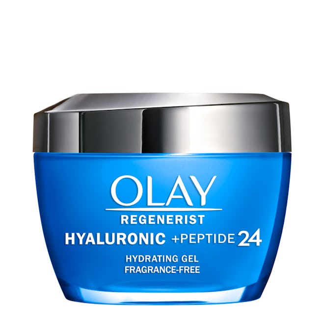Olay Regenerist Hyaluronic + Peptide 24 Fragrance-Free Gel Face Moisturizer