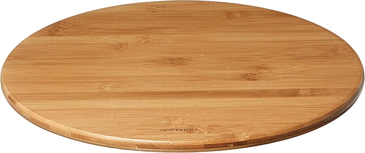 Greenco Bamboo Lazy Susan Turntable Spice Rack