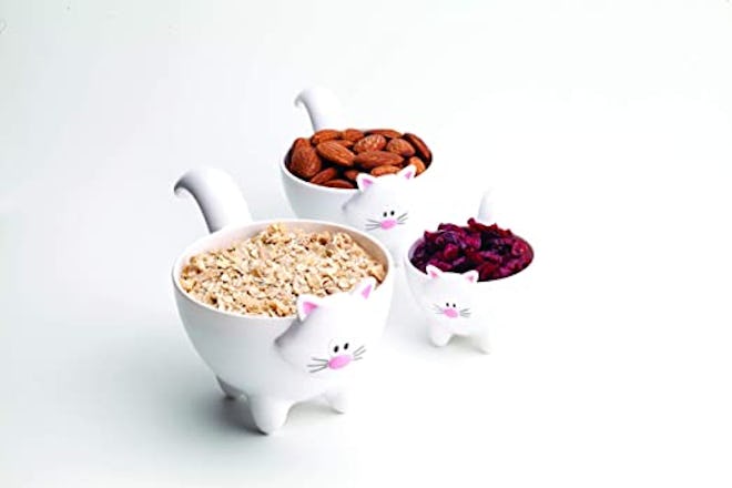 Joie Meow Cat Stackable Kitchen Measuring Cups Set