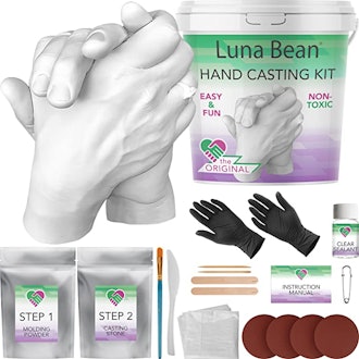 Luna Bean Keepsake Hands Casting Kit