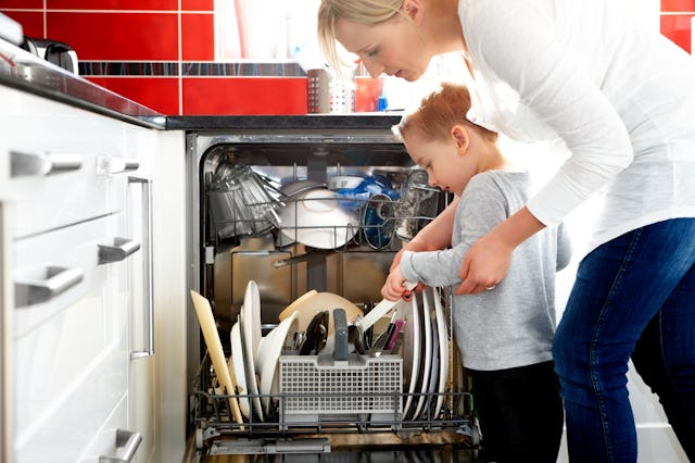 Loading the dishwasher correctly helps the machine operate more effectively.