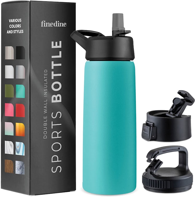 FineDine Triple-Insulated Stainless Steel Water Bottle