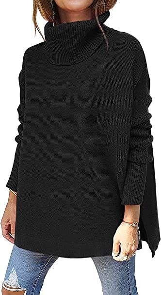 LILLUSORY Turtleneck Oversized Sweater