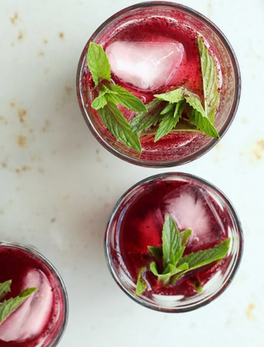 A mulberry soda is a creative, fizzy alternative to booze.