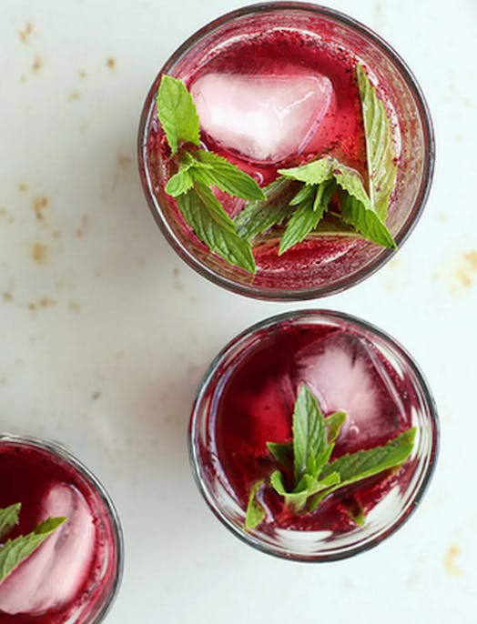 A mulberry soda is a creative, fizzy alternative to booze.