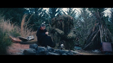 Jack (Werewolf by Night) and Man-Thing at the end of the movie