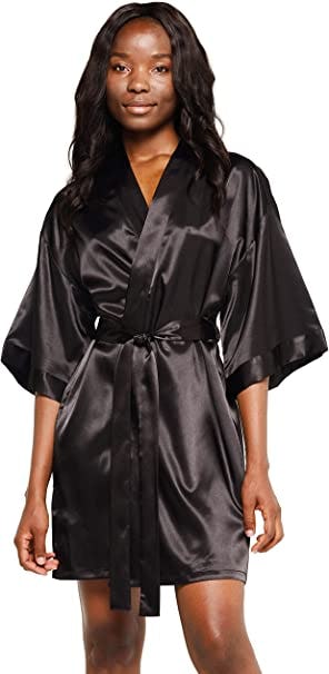 Turquaz Satin Robe