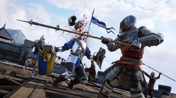 A screenshot from the video game 'Chivalry 2'