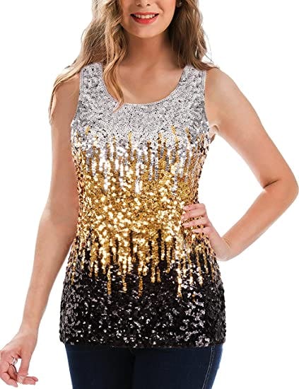 MANER  Sequin Top