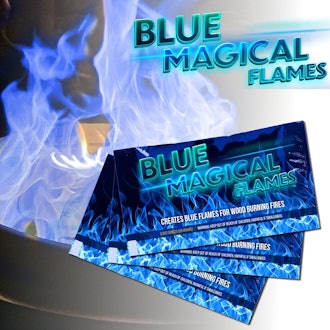 Magical Flames Blue Vibrant Flames (12-Pack)