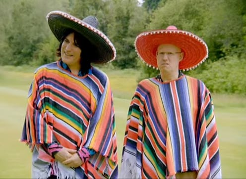 'GBBO' hosts Noel Fielding and Matt Lucas during Mexican Week