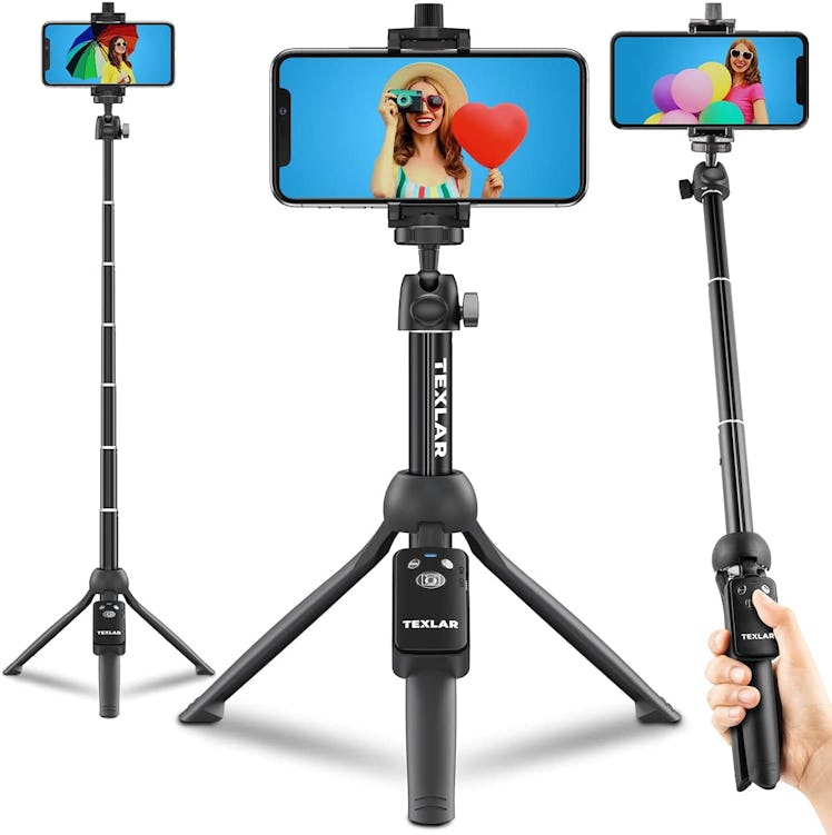 Texlar Selfie Stick Tripod with Remote