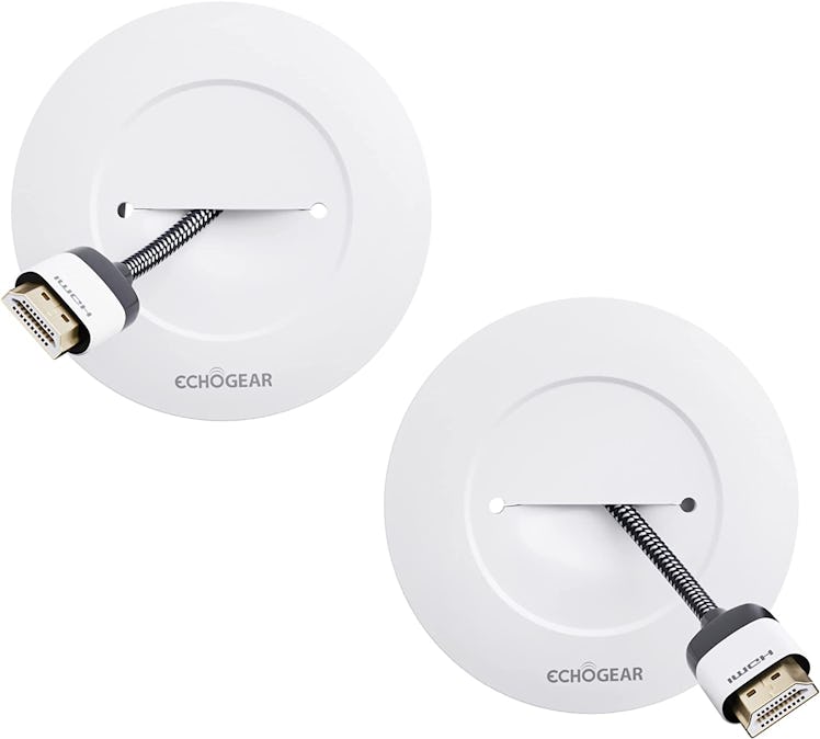 ECHOGEAR TV Cord Hider for Wall Mounted TV (2-Pack)