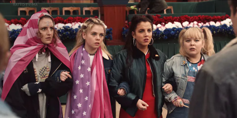 The Mid 90s Derry Girls Costumes Are A Forever Nostalgic Classic the-mid-90s-derry-girls-costumes-are-a-forever-nostalgic-classic