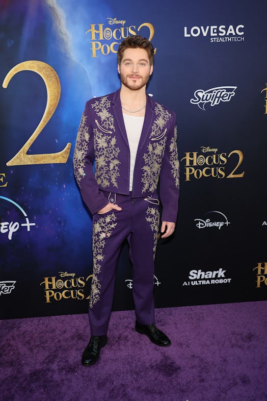 Froy Gutierrez attends Disney's "Hocus Pocus 2" premiere at AMC Lincoln Square Theater on September ...