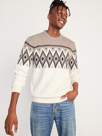 Cozy Matching Fair Isle Sweater