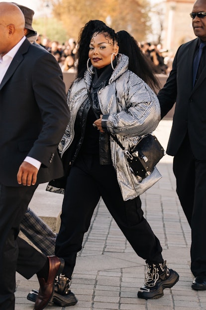 janet jackson in moto boots