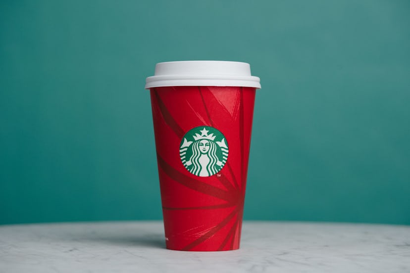 The 2014 Starbucks Holiday cup