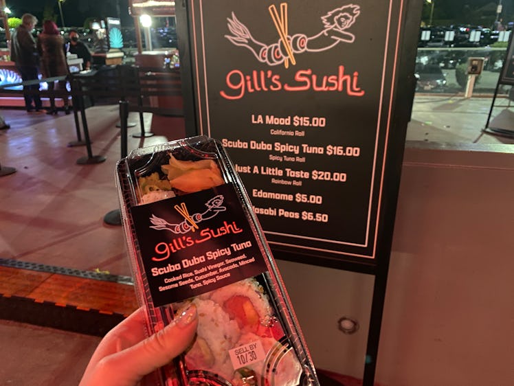 The Harry Styles' 'Love On Tour' food in Los Angeles has the sushi from Harry Styles' "Music For a S...