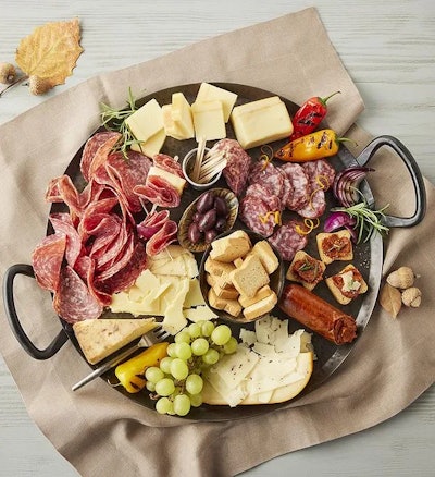 Harry & David Seasonal Charcuterie and Cheese Collection for holiday glam party