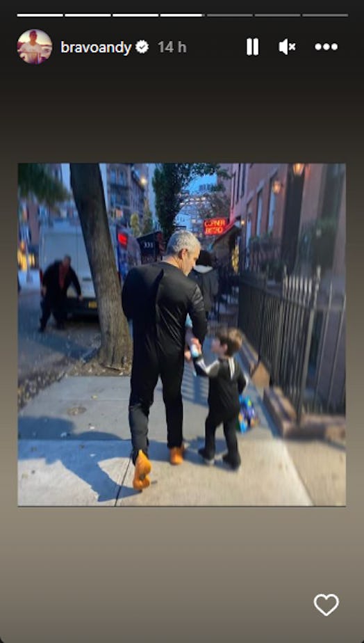 Andy Cohen had a great Halloween with his kids.