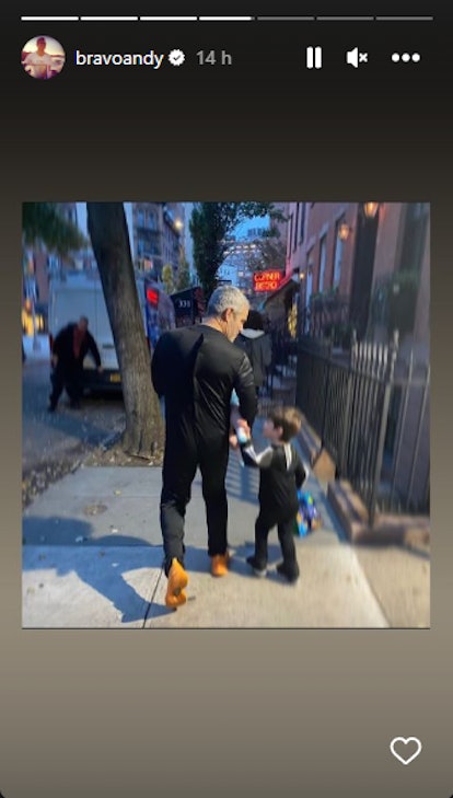 Andy Cohen had a great Halloween with his kids.