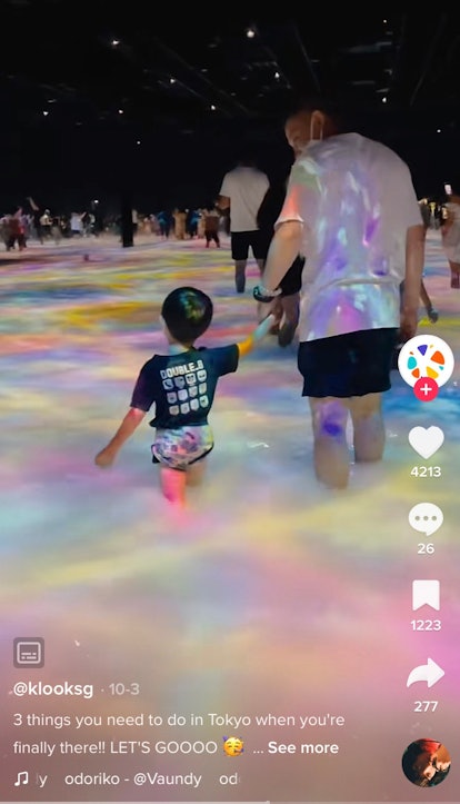 A TikToker shares an immersive museum that is one of the best things to do in Japan from TikTok.