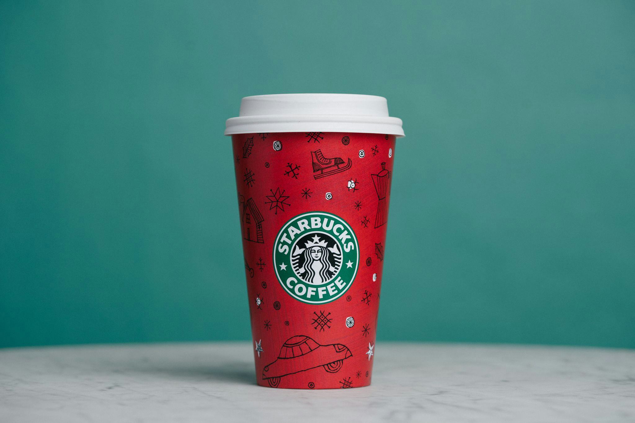 The 1999 Starbucks holiday cup