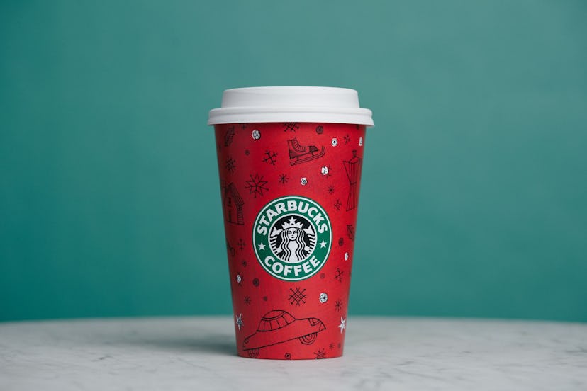 The 1999 Starbucks holiday cup