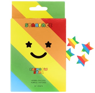Starface Rainbow Stars Hydrocolloid Pimple Patches (32-Pack)