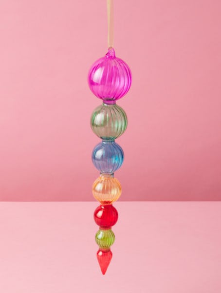 3pc 12in Glass Ornament Set is a must have from HomeGoods Holiday 2022 collection that's available o...