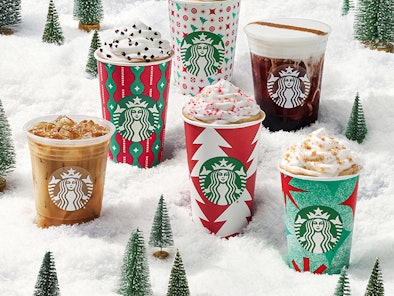 Starbucks' holiday 2022 drinks and food feature returning faves.