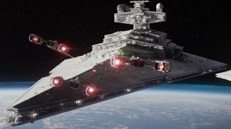 A Star Destroyer in 'Rogue One.'