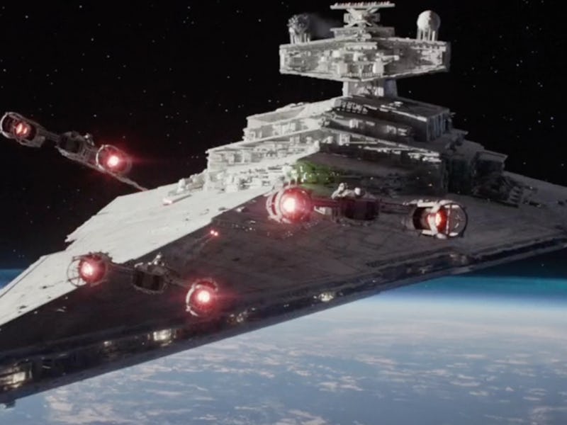 A Star Destroyer in 'Rogue One.'