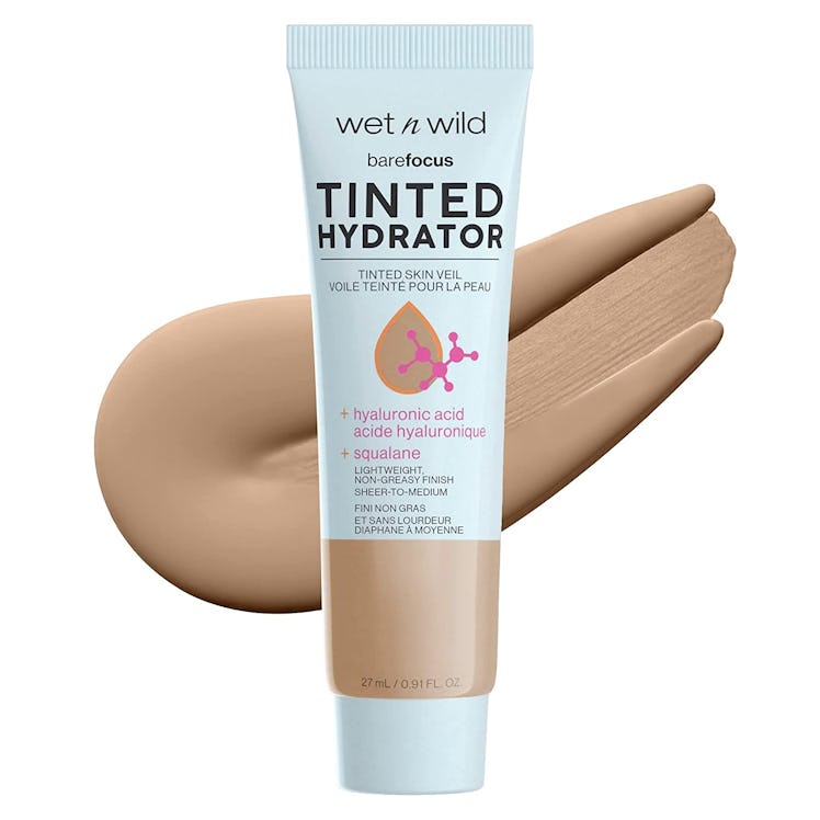 wet n wild bare focus tinted hydrator is the best tinted moisturizer alternative to foundation