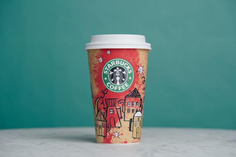 The 2000 Starbucks holiday cup
