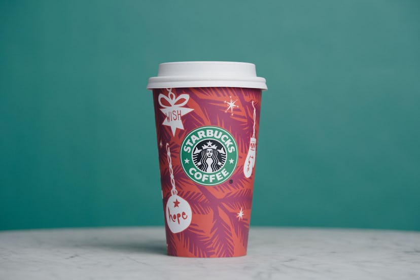 The 2009 Starbucks Holiday cup