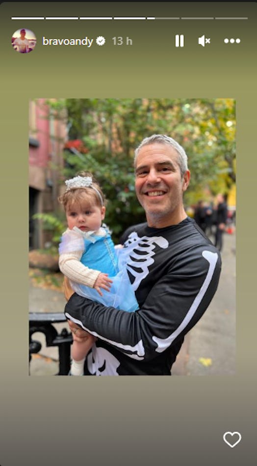 Andy Cohen had a fun Halloween with his kids.